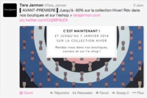 La campagne est ensuite relayée sur les autres réseaux sociaux, Instagram et Twitter ci-dessus.